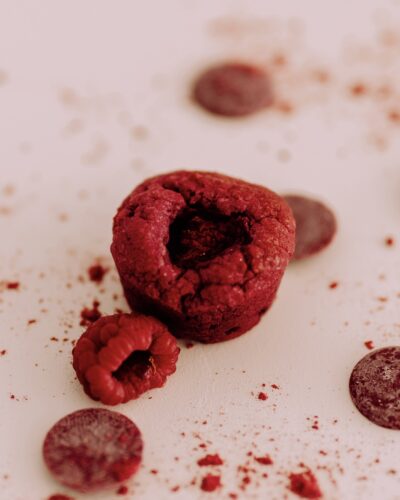 Muffkie framboise.
